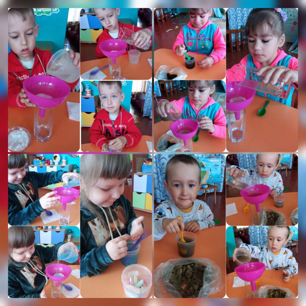 Досліди з водою!