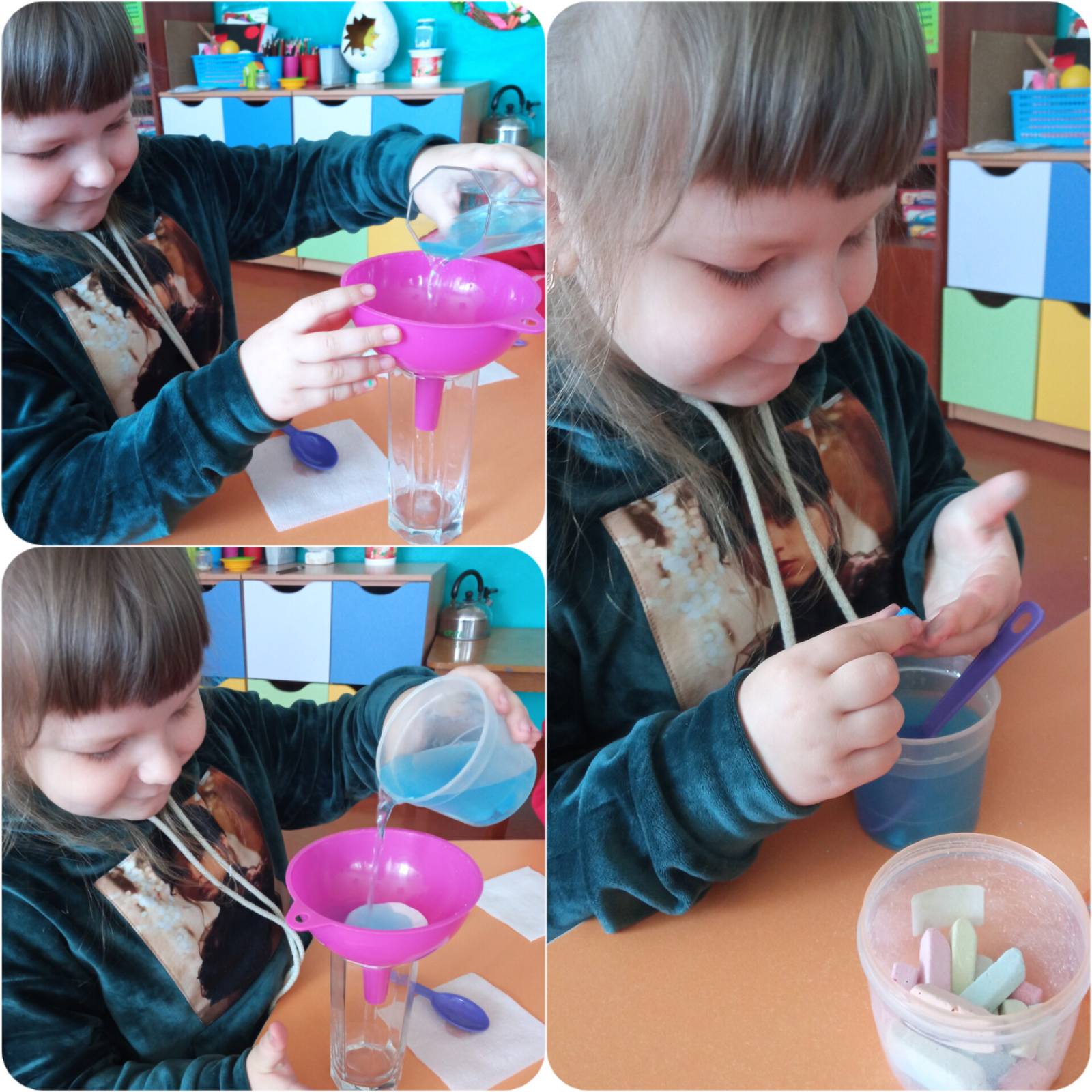 Досліди з водою!