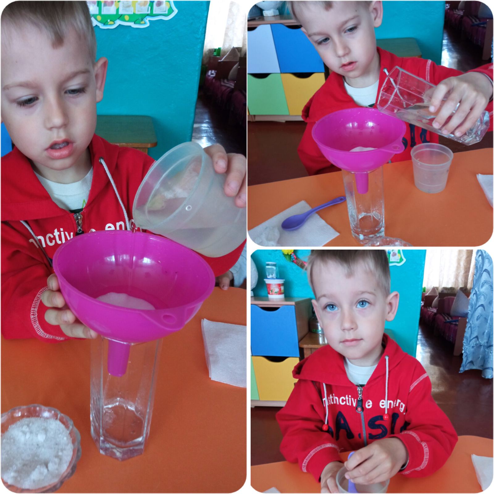 Досліди з водою!